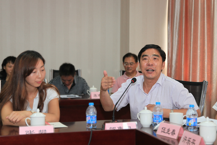 教师代表发言