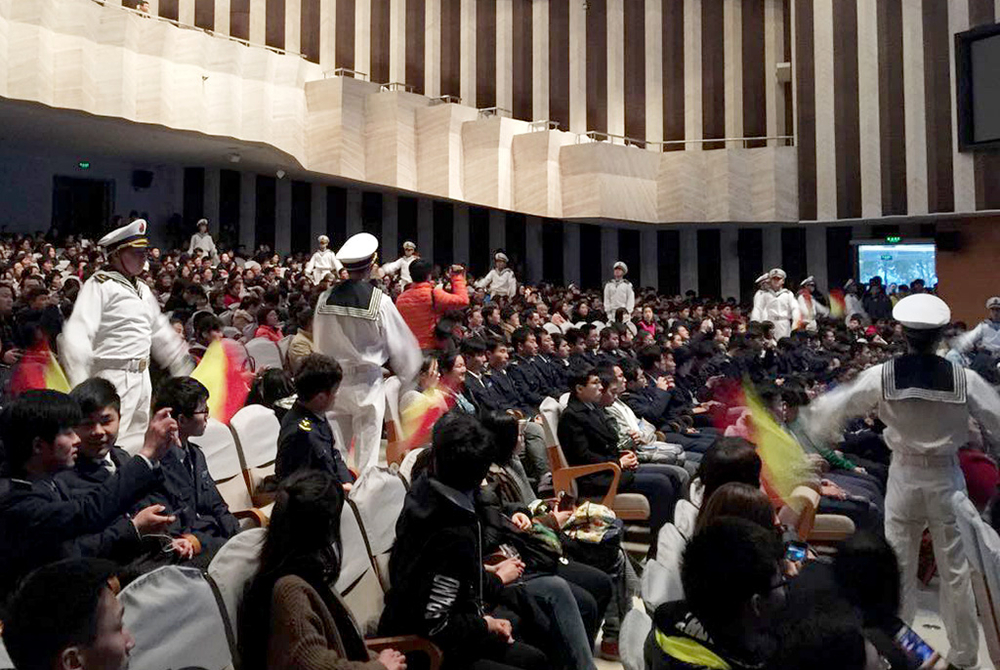 旗语表演