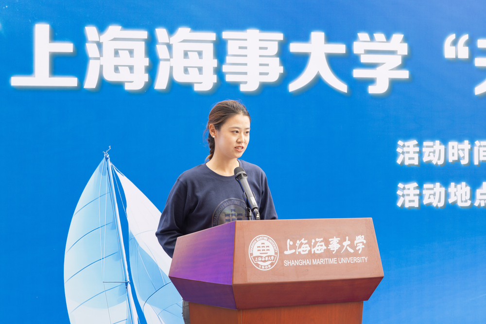 太阳城集团官方网站学生代表、第九届学生帆船协会会长吴思颖