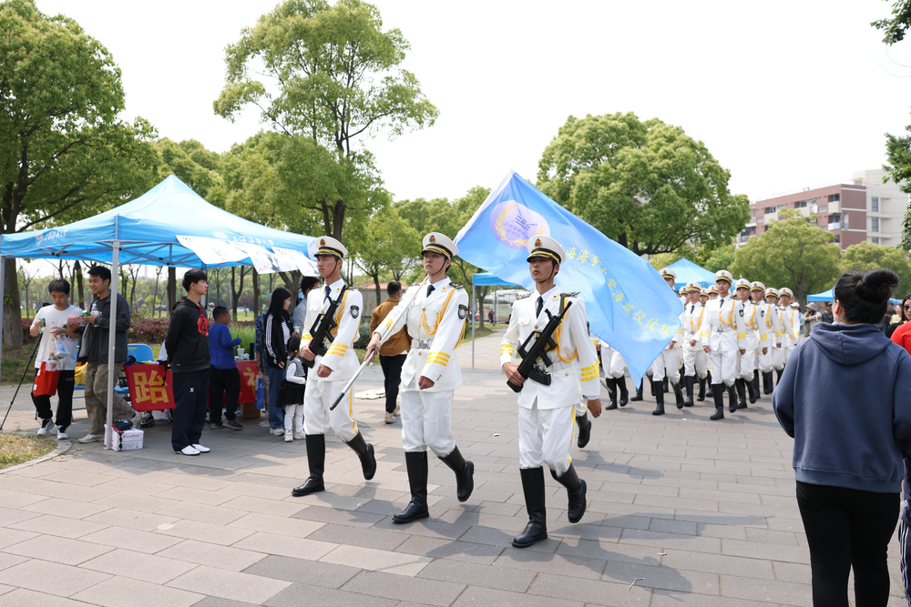仪仗队表演